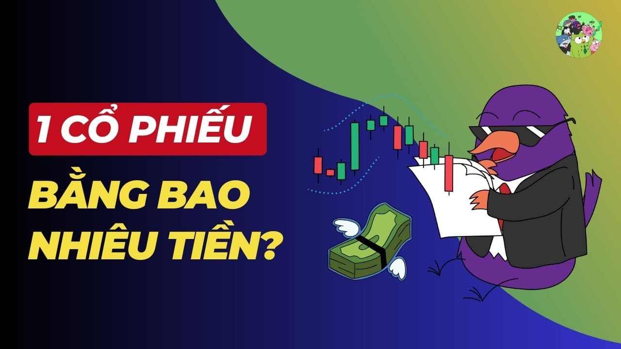 giải đáp 1 cổ phiếu bằng bao nhiêu tiền