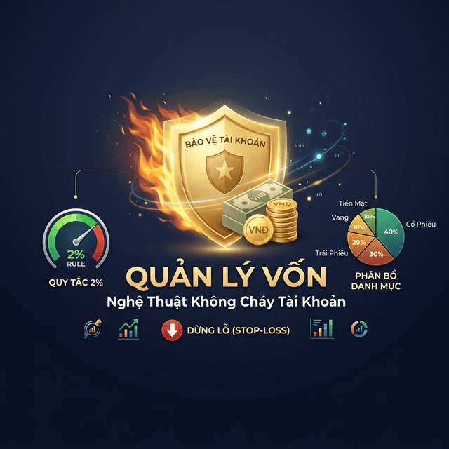 Quản Lý Vốn 2025 — Nghệ Thuật Không Cháy Tài Khoản
