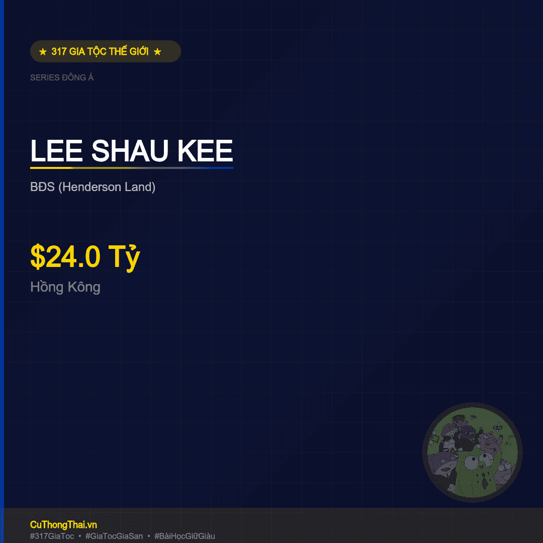 Gia Tộc Lee Shau Kee — $24.0 Tỷ