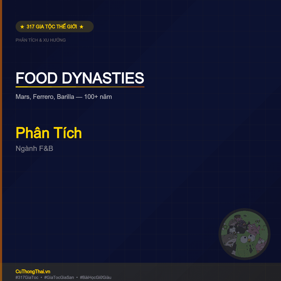 Food Dynasties — Ai Cũng Cần Ăn