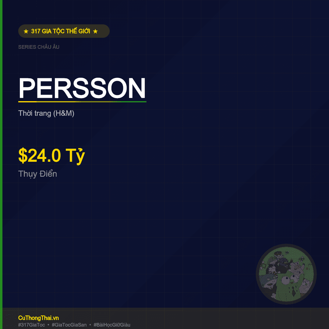 Gia Tộc Persson — $24.0 Tỷ