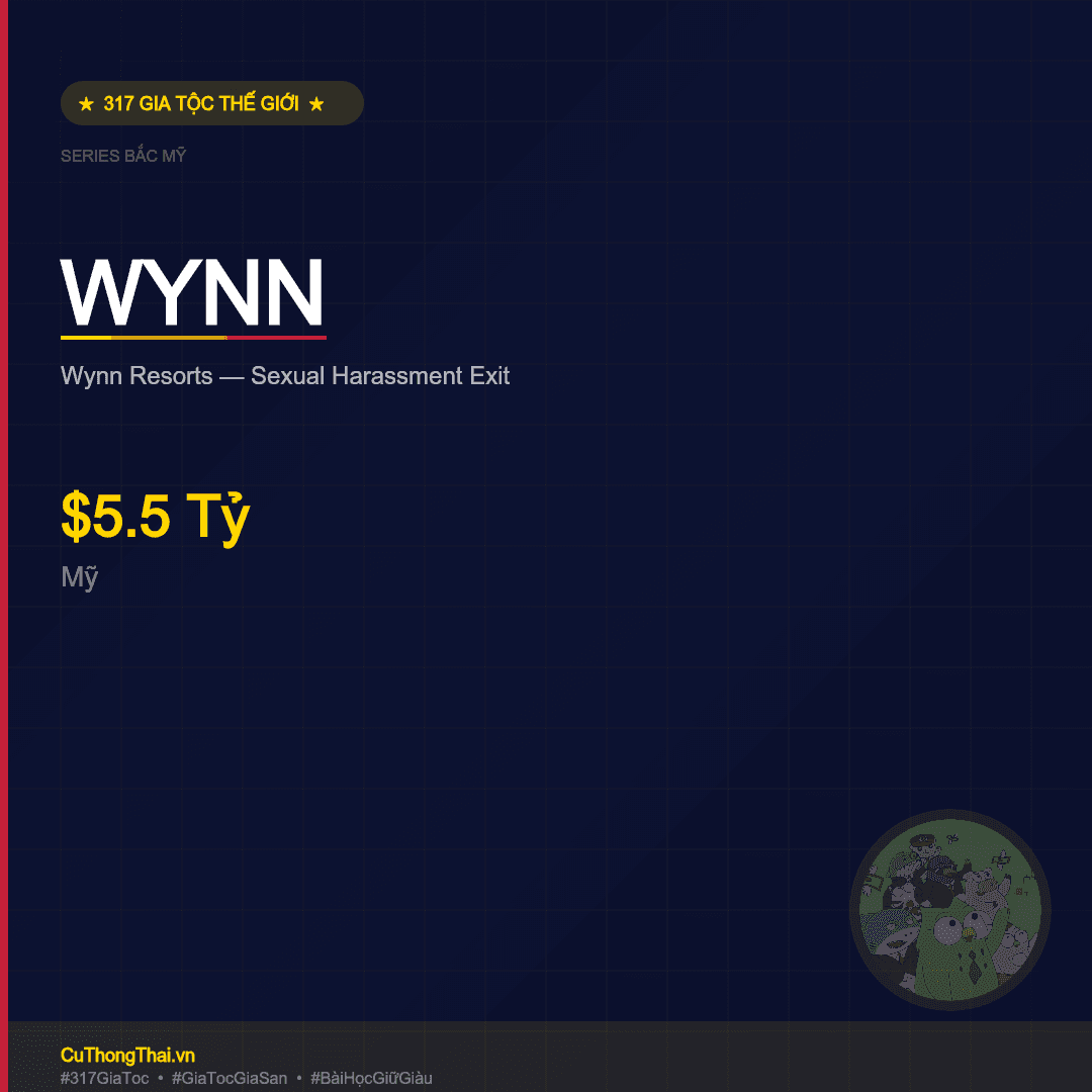 Gia Tộc Wynn — Wynn Resorts $5.5 Tỷ