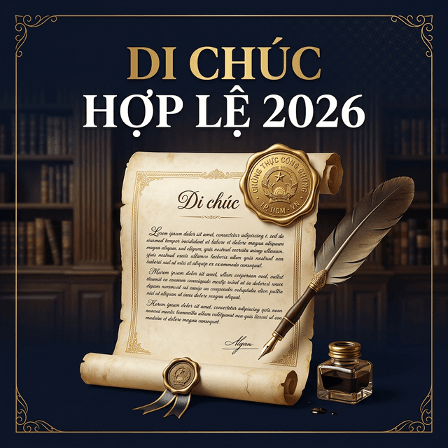 Di Chúc Hợp Lệ 2026 — Hướng Dẫn Lập Di Chúc