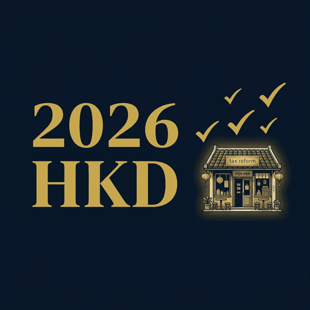 Thuế hộ kinh doanh 2026 thay đổi lớn