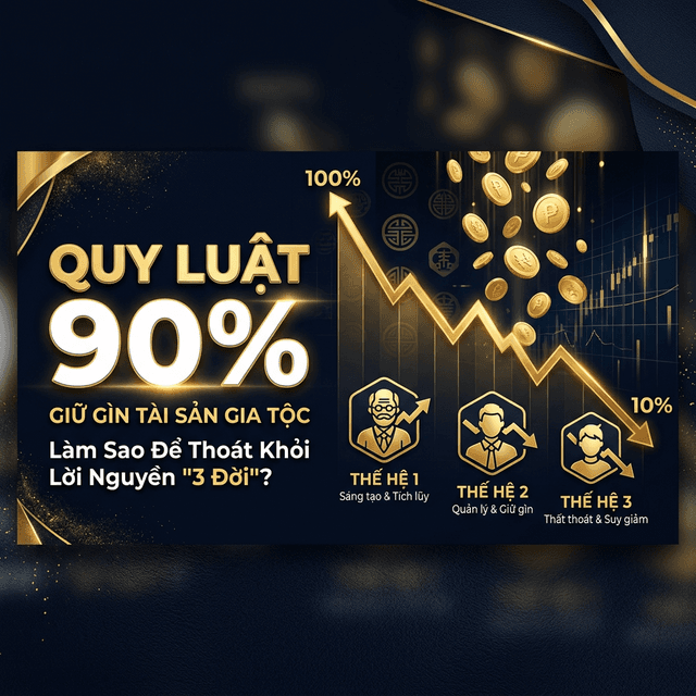 Quy Luật 90% Mất Tài Sản Đời 3 — Cách phòng tránh