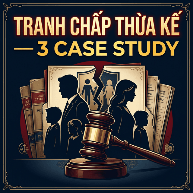 Tranh Chấp Thừa Kế — 3 Case Study Thực Tế