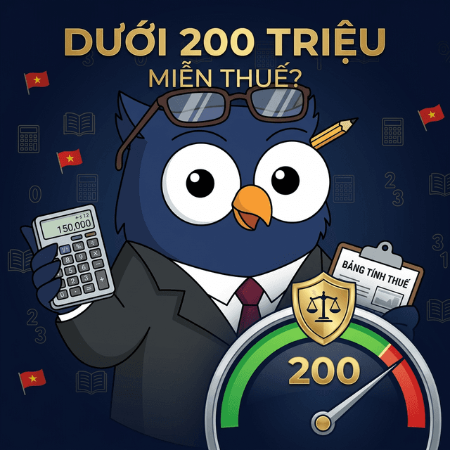 Miễn Thuế 200 Triệu — Cú Kiểm Toán