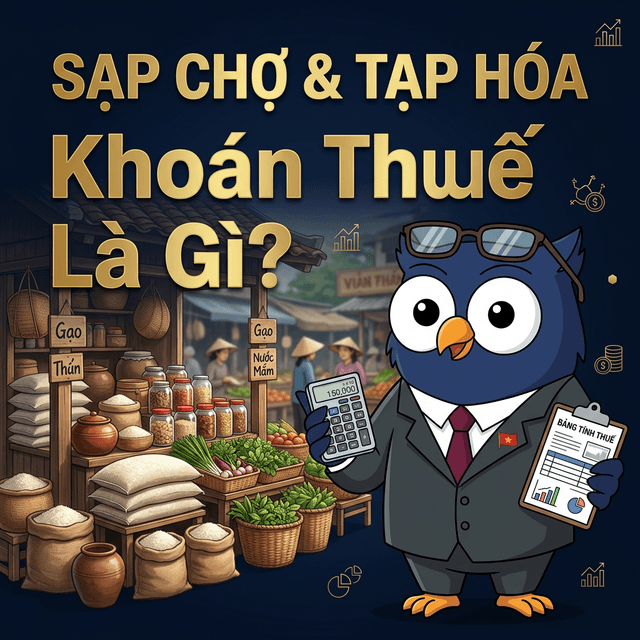 Khoán Thuế Sạp Chợ — Cú Kiểm Toán