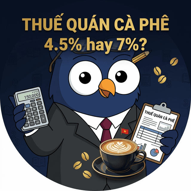 Thuế Mở Quán Cà Phê 2026 — Cú Kiểm Toán