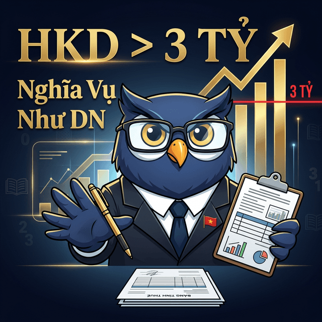 HKD Doanh Thu Trên 3 Tỷ — Cú Kiểm Toán