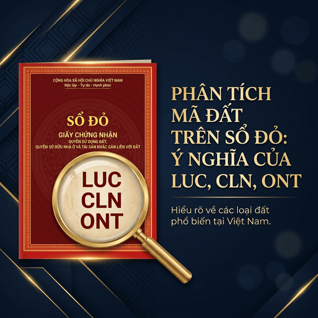 Ký Hiệu Đất Trên Sổ Đỏ: LUC, CLN, ONT… Nghĩa Là Gì?