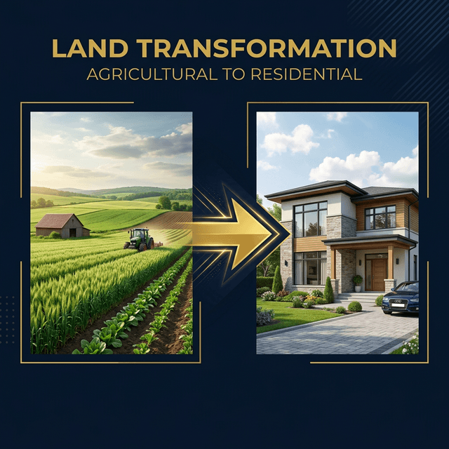 Chuyển Đất Nông Nghiệp Sang Đất Ở 2026 — Thủ Tục + Chi Phí