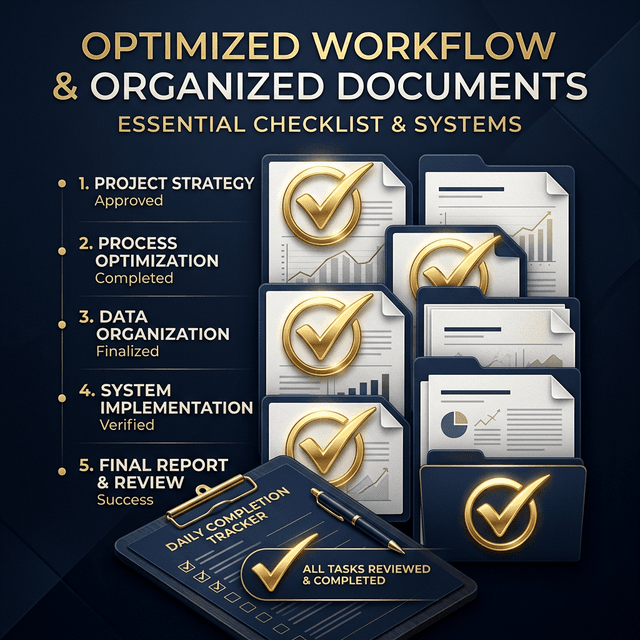 Checklist Giấy Tờ Mua Nhà A-Z 2026 — Đầy Đủ + Dễ In