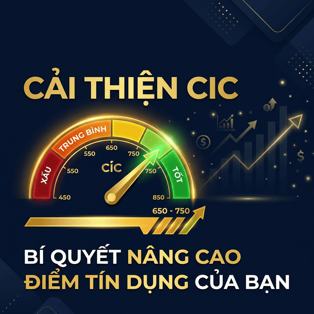 Cải Thiện Điểm CIC 2026 Để Dễ Vay Mua Nhà — 8 Cách Hiệu Quả