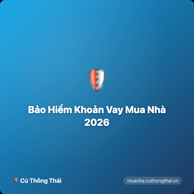 Bảo Hiểm Khoản Vay Mua Nhà 2026 — Nên Mua Không? So Sánh 5 Gói