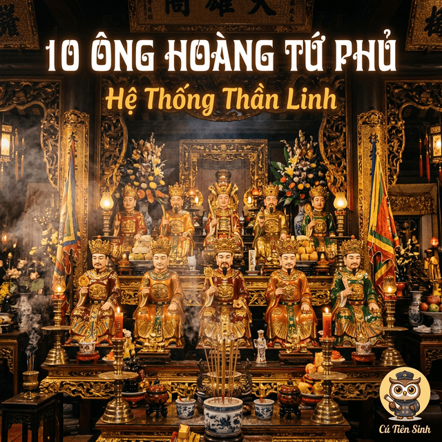 10 Ông Hoàng Trong Tín Ngưỡng Tứ Phủ
