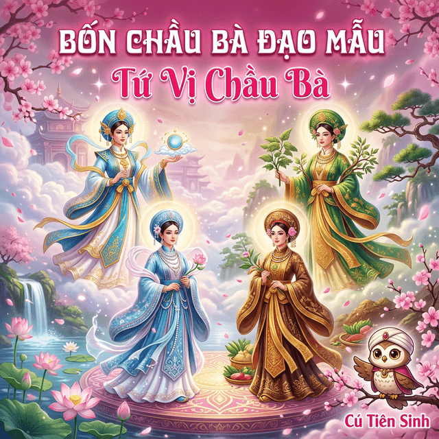 Bốn Chầu Bà Trong Đạo Mẫu — Tứ Vị Chầu