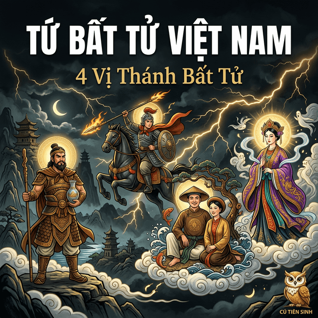 Tứ Bất Tử Việt Nam — 4 Vị Thánh Bất Tử Là Ai?