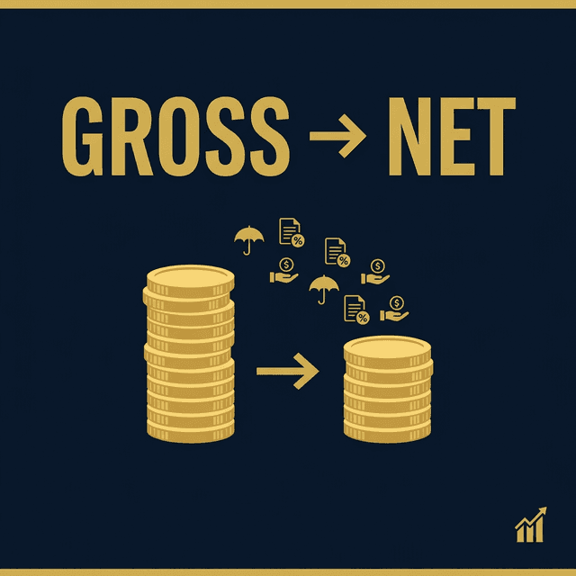 Cách Tính Lương NET 2026 — Gross sang Net với coins và bảo hiểm