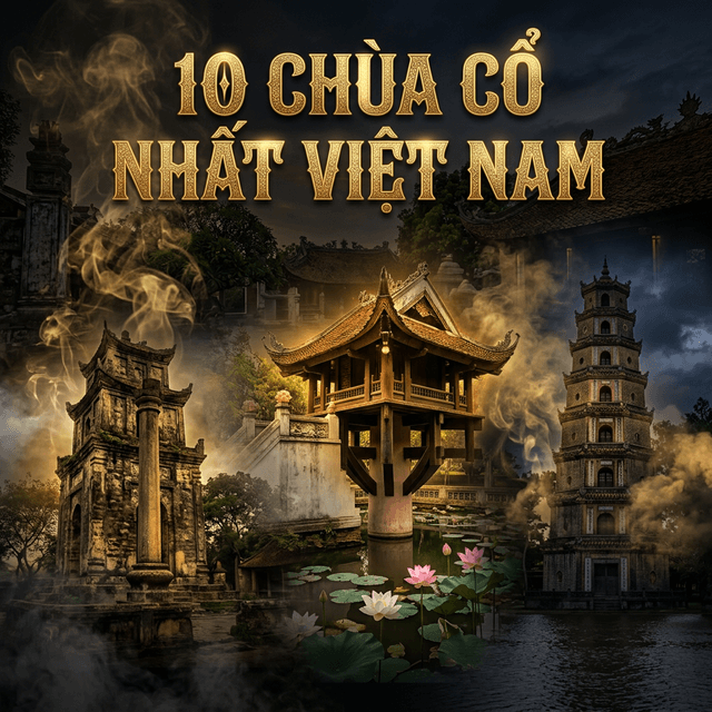10 Ngôi Chùa Cổ Nhất Việt Nam — Hành Trình 2000 Năm