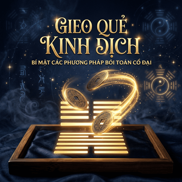 Cách Gieo Quẻ Kinh Dịch Đúng Chuẩn — Hướng Dẫn Từ A-Z