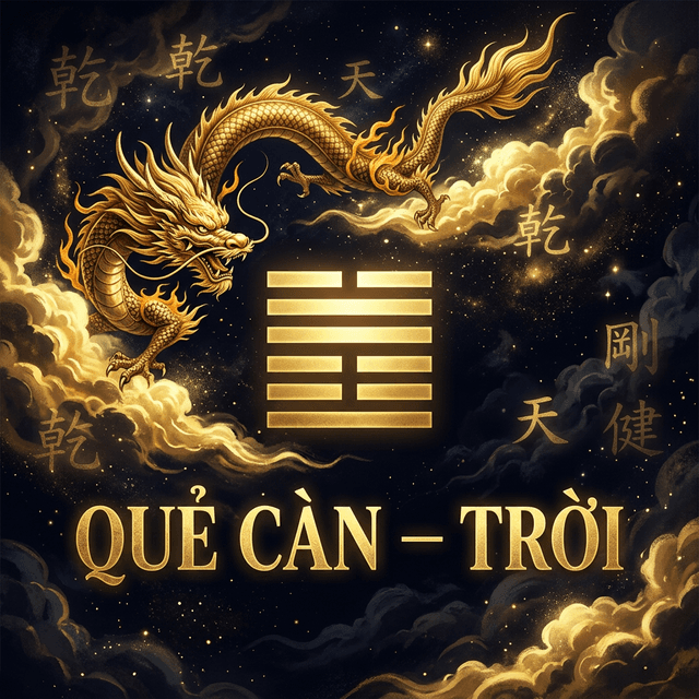 Quẻ Càn — Ý Nghĩa — Luận Giải Chi Tiết Trong Kinh Dịch