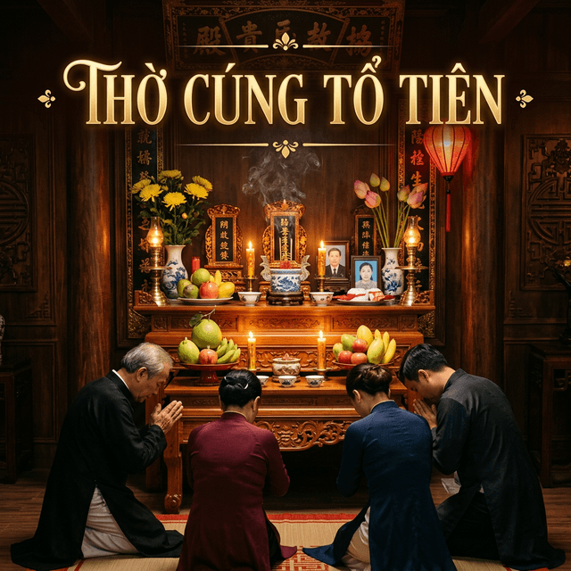 Phong Tục Thờ Cúng Tổ Tiên — Triết Lý Uống Nước Nhớ Nguồn