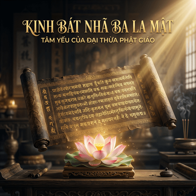 Kinh Bát Nhã Ba La Mật Đa — Trí Tuệ Tối Thượng Nhà Phật