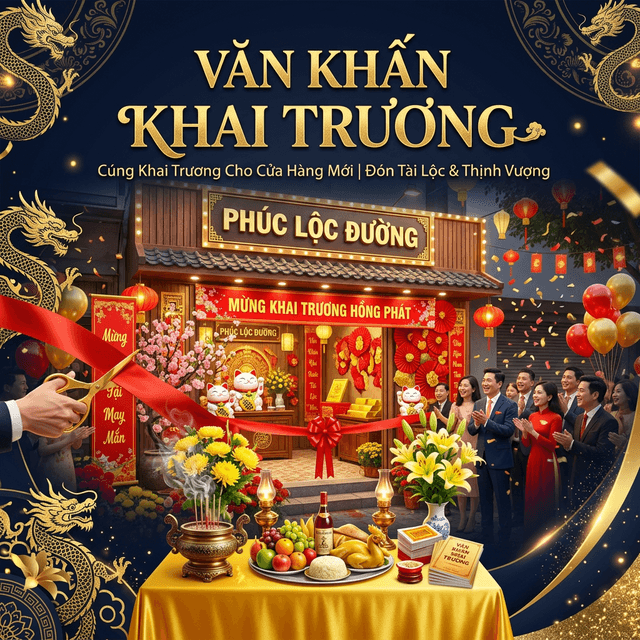 Văn Khấn Khai Trương