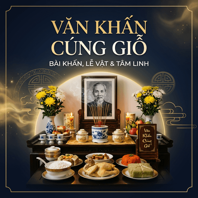 Văn Khấn Cúng Giỗ